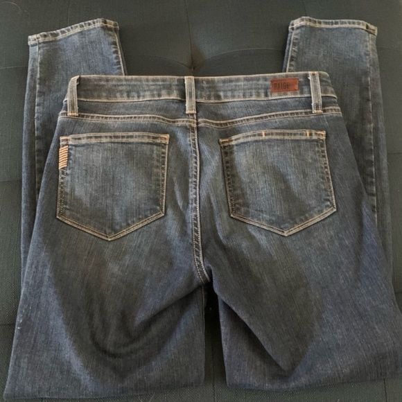 Paige Kylie Crop Evelyn Destructed Jeans - Picture 7 of 12